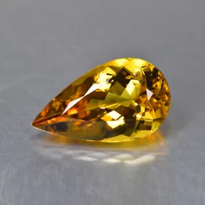 Elidore naturale colore 13,68 carati bel colore grado AAA berillo giallo dorato _Brasile - Foto 1 di 1