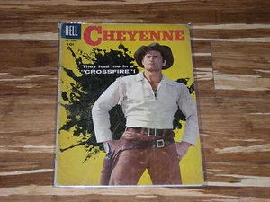 CHEYENNE #6 *** 1958 DELL COMIC *** CLINT WALKER COVER - CROSSFIRE COMIC BOOK  - Bild 1 von 3