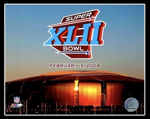 NFL SUPER BOWL XLII 2008 OFFICIAL LICENSED 8X10 PHOTO FOOTBALL NEW YORK GIANTS - Picture 1 of 1