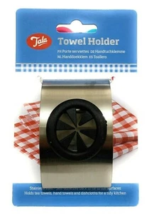 Tala Towel Holder Hook Stainless Steel Hanging Kitchen Towel Wall Hanger - 2Pack - Picture 1 of 3