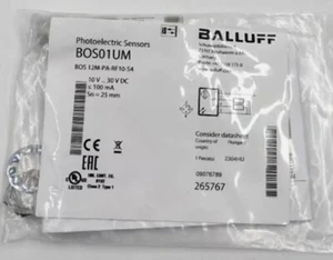 NEW BOS01UM BOS 12M-PA-RF10-S4 Proximity Switch Sensor #A6-9 - Bild 1 von 4