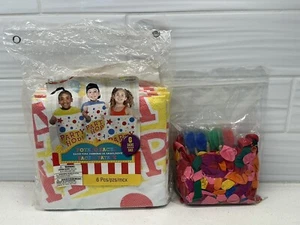 Brand New Sealed Amscan Potato Sack Race Game 6 Count & 1 Pack of Balloon Darts - Picture 1 of 12