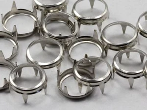 13 mm Felgenfassungen 36 Stück Silber - Bild 1 von 1