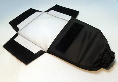 Vello MINI Light Bouncer SOFTBOX Flash Diffuser for external Flash white - Image 1 of 4