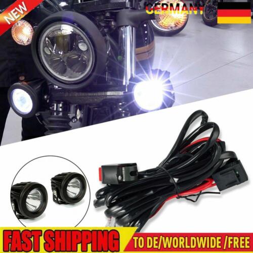 Headlights Spotlight Wire Cable Switch Kit DC 12V for Off-Road Motorcycle ATV