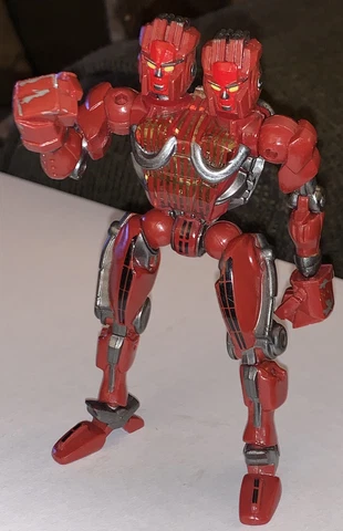Official Real Steel Twin Cities Bot 5” Movie Action Figure Light Up World Ship Cover