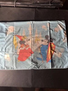 Vintage 70er Walt Disney Productions Pacific 42x36 Kissenbezug ohne Eisen Mickey Minnie F - Bild 1 von 9