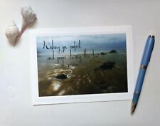 Misty Morning Sympathy Note Card w/Env  'Wishing you comfort and peace'