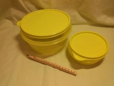 Tupperware 2tlg. Clarissa Set, 1,5 L und 300 ml in lemon "Sonderprodukt" - Bild 1 von 4