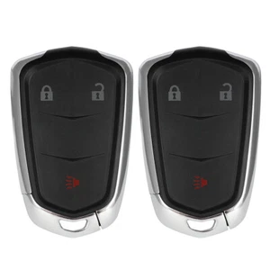 2 For Cadillac SRX 2015 16 Key Fob Shell Replacement HYQ2AB 3 Buttons - Imagen 1 de 2