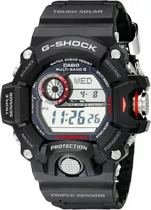 G-SHOCK RANGEMAN GW9400-1 Military Black Triple Sensor Solar Digital Watch - Picture 1 of 1