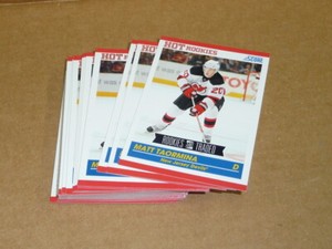 2010/11 Panini Score Rookie Traded MATT TAORMINA LOT OF 29 CARDS DEVILS #640