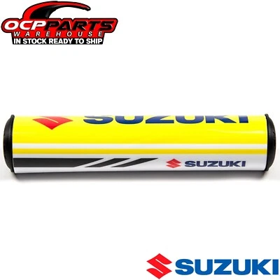 NEW OEM GENUINE SUZUKI RM RM-Z PREMIUM 10" ROUND BAR HANDLEBAR PAD 990A0-85012 - Image 1 of 3