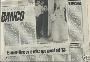 CICCIOLINA ILONA STALLER IN ARGENTINA QUOTIDIANO BUENOS AIRES 23 AGOSTO 1990 - Picture 1 of 1