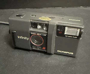 Olympus Infinity AF 35 mm 2,8 obiettivo Zuiko fotocamera pellicola ripresa testata Giappone - Foto 1 di 12