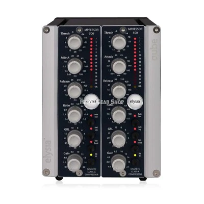 Elysia Mpressor2 Qube Compressor 500 Series Module - Image 1 of 4