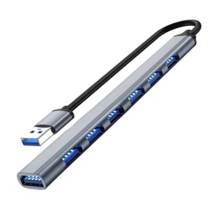 7in1 USB Laptop Daten Laden PC 3.0 Hub Verteiler Adapter für Notebook Smartphone - Bild 1 von 8