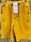 Gunlire Retro Sz Large Womens Mens Kids Unisex Schoolbus Yellow Shorts W/Zippers