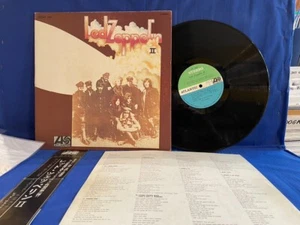 LED ZEPPELIN II MT1091 ATLANTIC OBI+INSERT. ORIGINAL JAPAN LP NEAR MINT - Picture 1 of 4