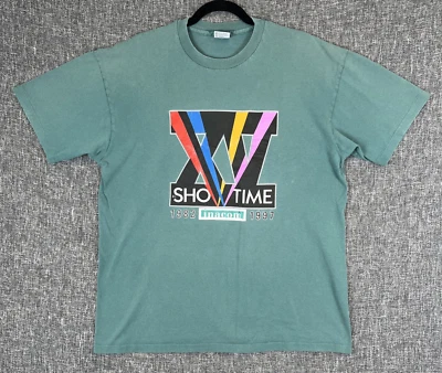 Camiseta Showtime Vintage Años 90 Para Hombre XL Etiqueta Yunque Inacom Puntada Única 1982-1997 Foto 1 de 4