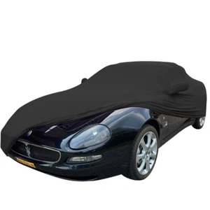 Indoor car cover fits Maserati 3200 GT bespoke Berlin Black cover With mirror... - Picture 1 of 9