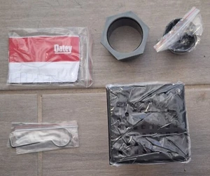 Oatey Designline 4"x4" Edelstahl Quadratisch Duschablauf in Matt Schwarz - Bild 1 von 4