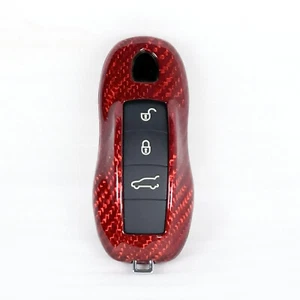 Funda Llave Rojo Carbon Look - Compatible con Porsche 911 991, compatible con - Imagen 1 de 11
