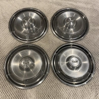 Ford Fairlane 1969 1970 juego de 4 tapacubos tapacubos cubierta de rueda 14" 14 pulgadas Foto 1 de 4