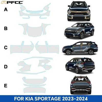 Full Vehicle PreCut PPF Paint Protection Film For KIA Sportage 2023-2024 - Image 1 of 4