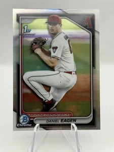 2024 Bowman Draft Chrome Daniel Eagen #BDC-53 1st Bowman Refractor - Picture 1 of 2