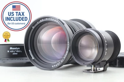 W Finder & Hood [N.MINT] Mamiya N 150mm F4.5 L FV702 para Mamiya 7 7II de JAPÓN - Imagen 1 de 4