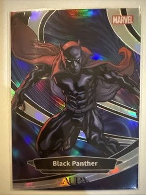 Black Panther 2025 Kakawow Aura Marvel Base Blue #'d 18/95 SP - Image 1 of 3