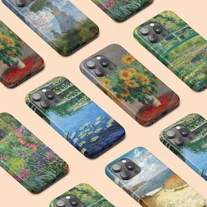 Personalised Phone Case for iPhone 17 16 15 14 13 Pro Max Cover Claude Monet - Picture 1 of 26