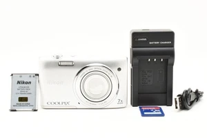 MINT Nikon COOLPIX S3500 Silver 20.0 MP 7x Digital Camera From Japan 2527175 - Picture 1 of 15
