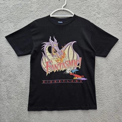 Camisa Fantasmic Disney Talla Mediana Vintage Años 80 Mickey Mouse EE. UU. Para Hombres Foto 1 de 4