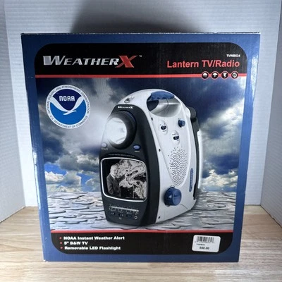 GPX Weather X TVWB534 5" CRT Television New Open Box - Image 1 of 4