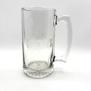 Large Molded Glass Dallas Cowboys Beer Stein 32 oz - Picture 1 of 2