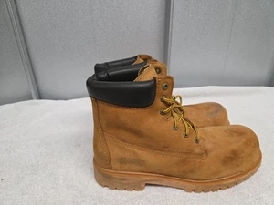 Field & Stream Boots Men's 13 Brown Leather Waterproof Insulated Steel Toe - Picture 1 of 8
