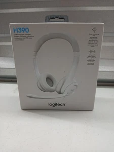 New Logitech H390 Over-Head Comfort USB Headset w/ Noise-Canceling Microphone - Picture 1 of 2