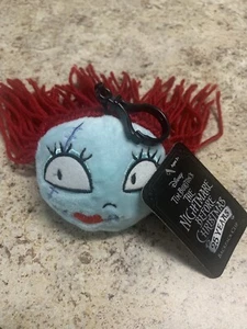 NEW! Plush SALLY HEAD BACKPACK CLIP NIGHTMARE BEFORE CHRISTMAS !!! - Picture 1 of 4