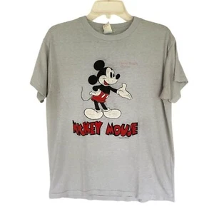 T-shirt Topolino vintage punto singolo XL grafica double face - Foto 1 di 9