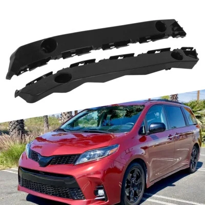 Front Bumper Cover Support Brackets Fit For Toyota Sienna 2011-2020 Left+Right Foto 1 de 4