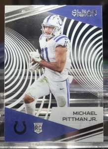 MICHAEL PITTMAN JR Rookie 2020 Chronicles Football Clear Vision #CV19 NFL Colts - Picture 1 of 2