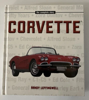 Corvette The Complete Story Hardcover Book - Randy Leffingwell Foto 1 de 4