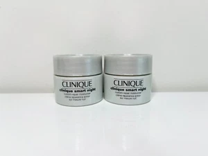 2 Clinique Smart Night Custom-Repair Moisturizer Dry Combination 15ml*2 = 30 ml - Picture 1 of 2