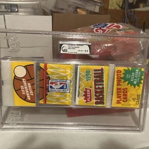 1990 91 FLEER BASKETBALL RACK PACK WITH JORDAN ALL STAR ON BACK GAI 8.5 - Picture 1 of 3