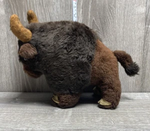 VTG R. Dakin Pillow Pets Buffalo Bison 1975 Plush Shredded Clippings 13" Stuffed - Picture 1 of 7