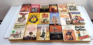 18 x VINTAGE PULP FICTION Paperback Novels DRAGONARD Undertaker BLACK DAWN - Picture 1 of 13