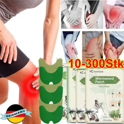 HAILICARE 300Stk knee Pain Relief Patch,Kniegelenk Schmerzlinderung knie Patch Pflaster