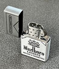 Classic Genuine Refillable Cigarette Lighter.  Marlboro Branded New